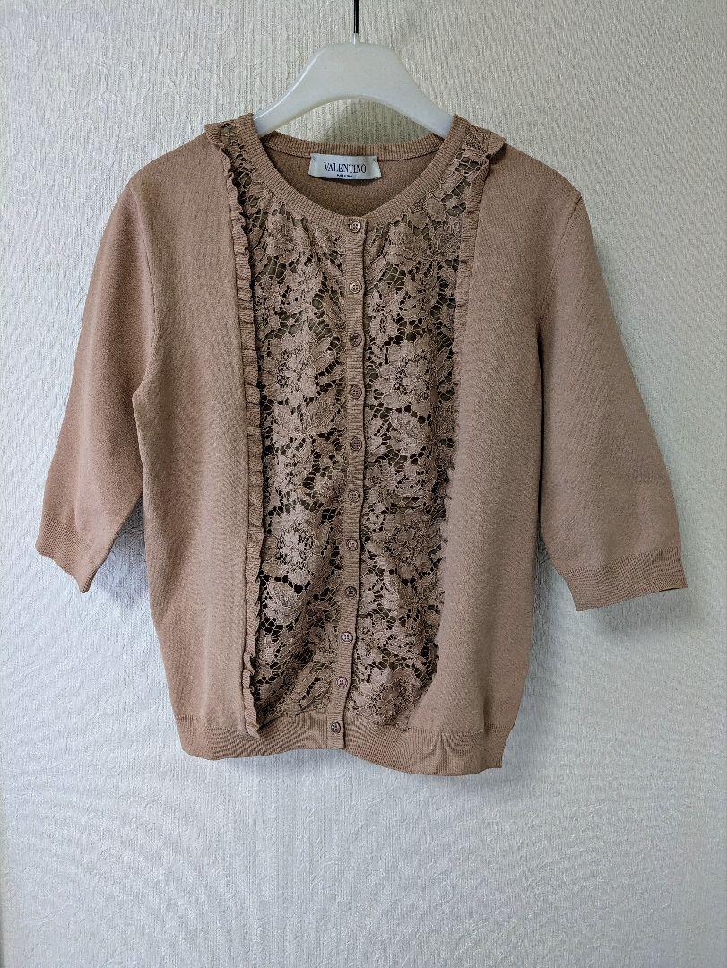 専用VALENTINO 　未使用に近い　 五分袖ニット　カーディガン