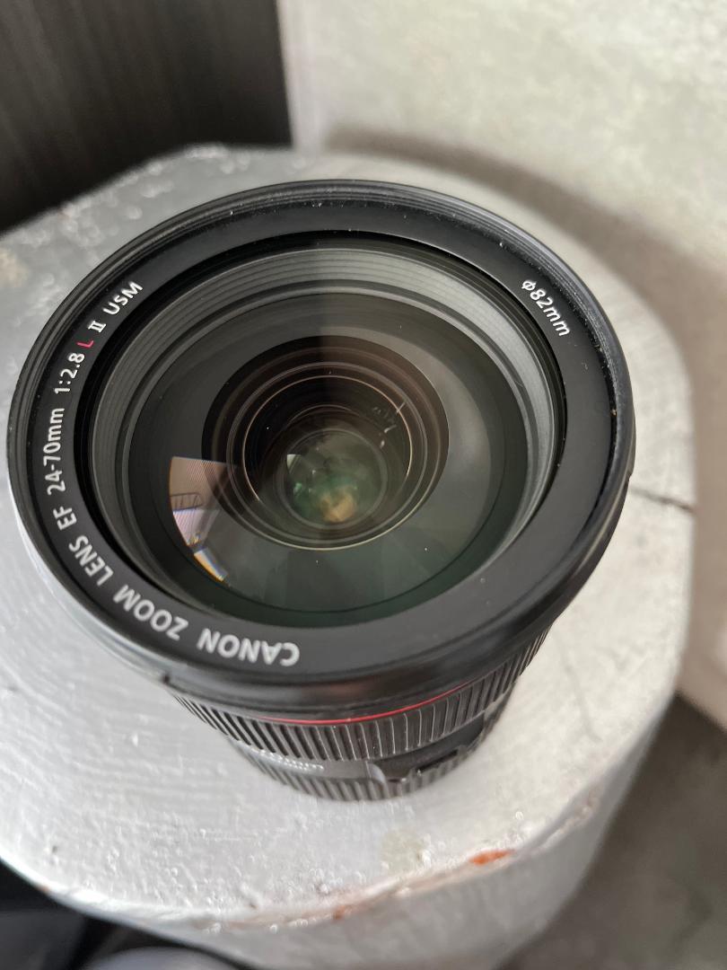 人気新品 Canon USM II L 2.8 F 24-70mm EF Canon レンズ(ズーム 【在庫切れ】 モックン様専用♪2882-1 レンズ(ズーム)