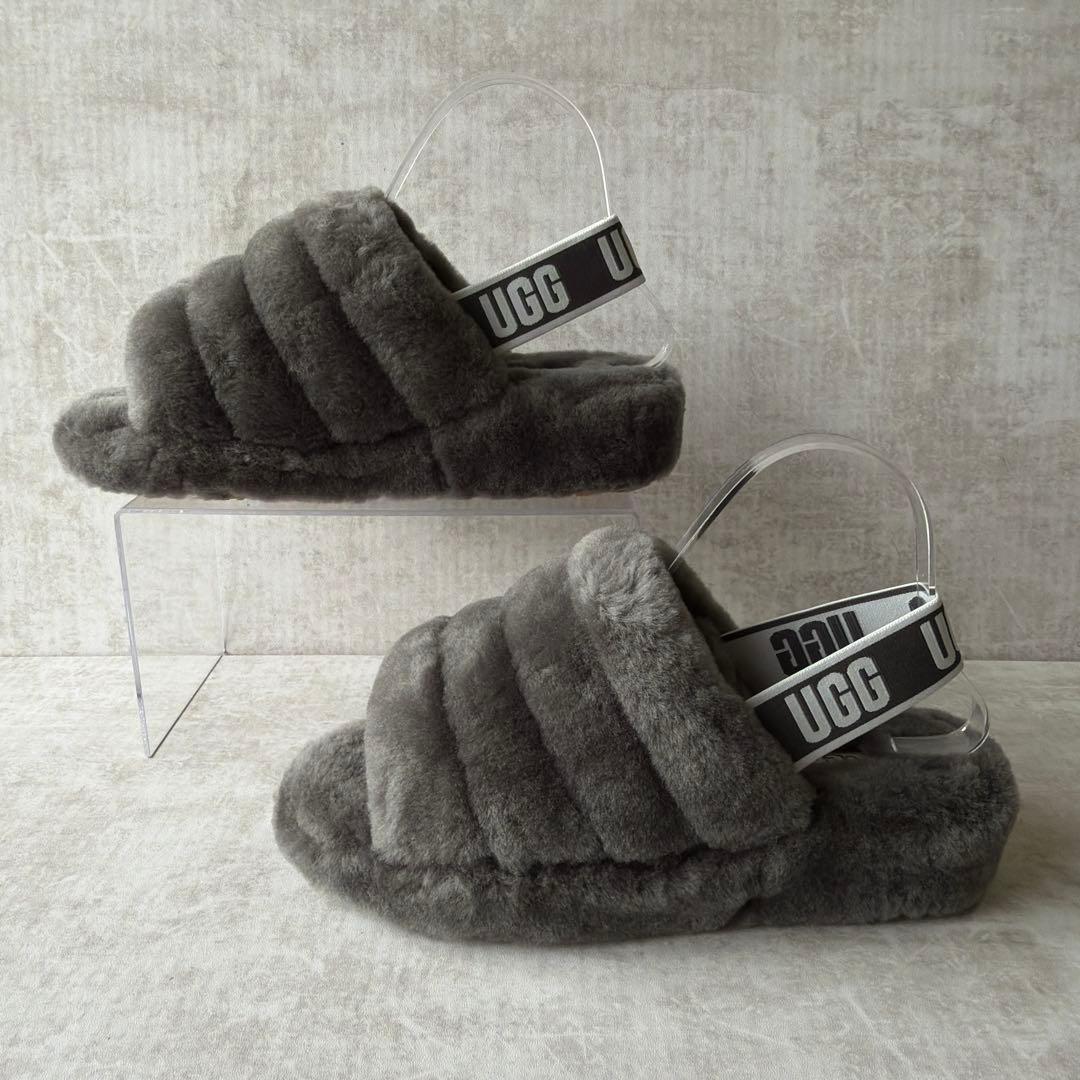 ⭐️未使用⭐️UGG アグ フラッフイヤー スライド サンダル 25cm