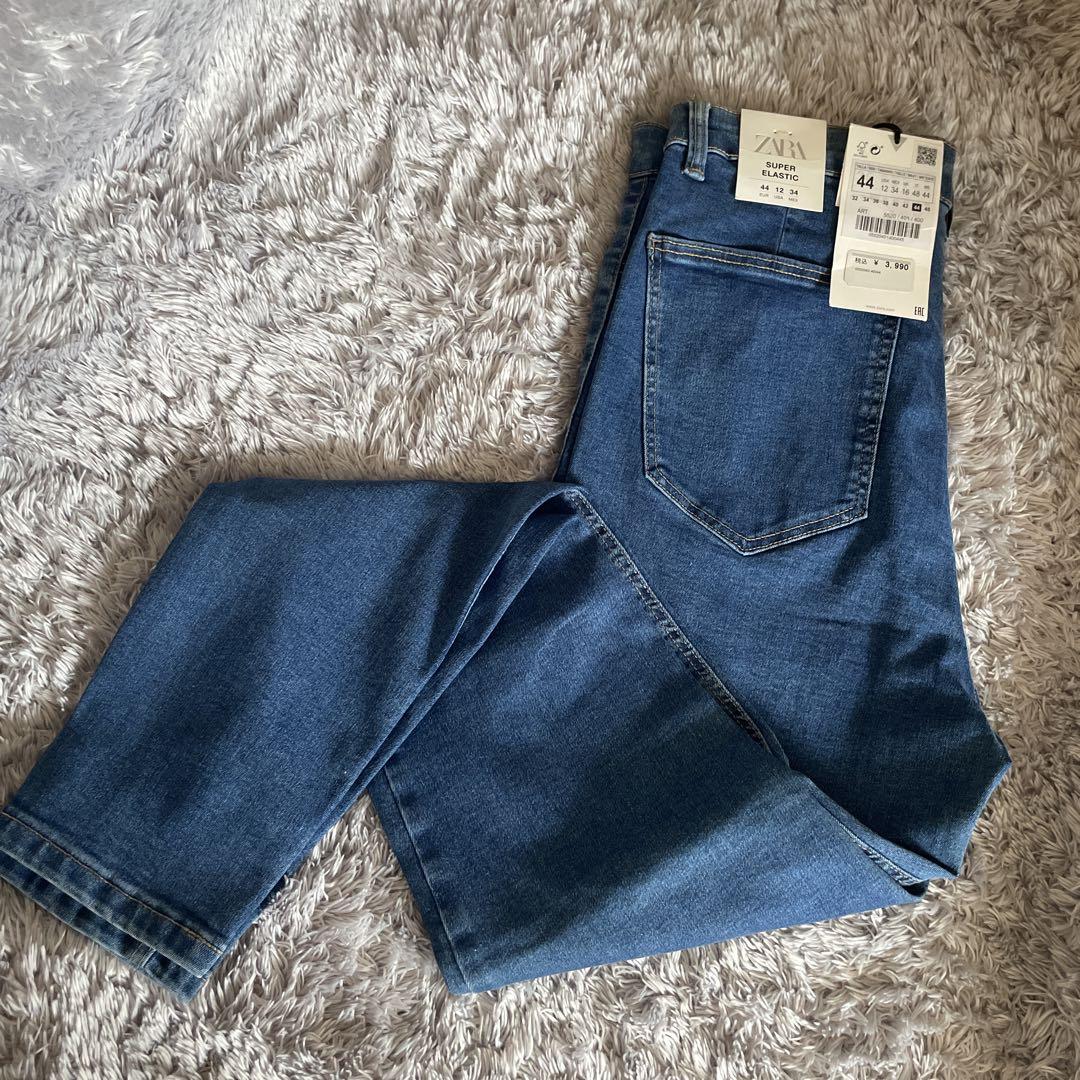 ZARA スキニー デニムパンツ 44 - メルカリ