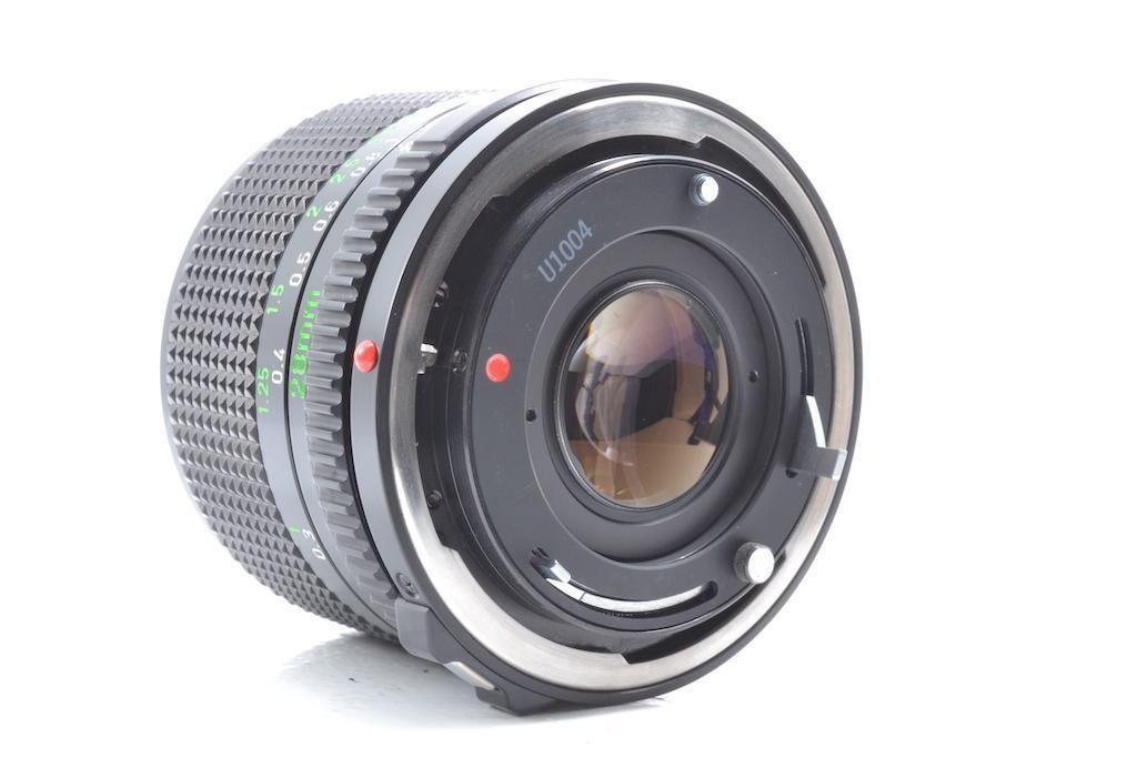 CANON キャノン NFD NEW FD 28mm f/2 清掃済 撮影可