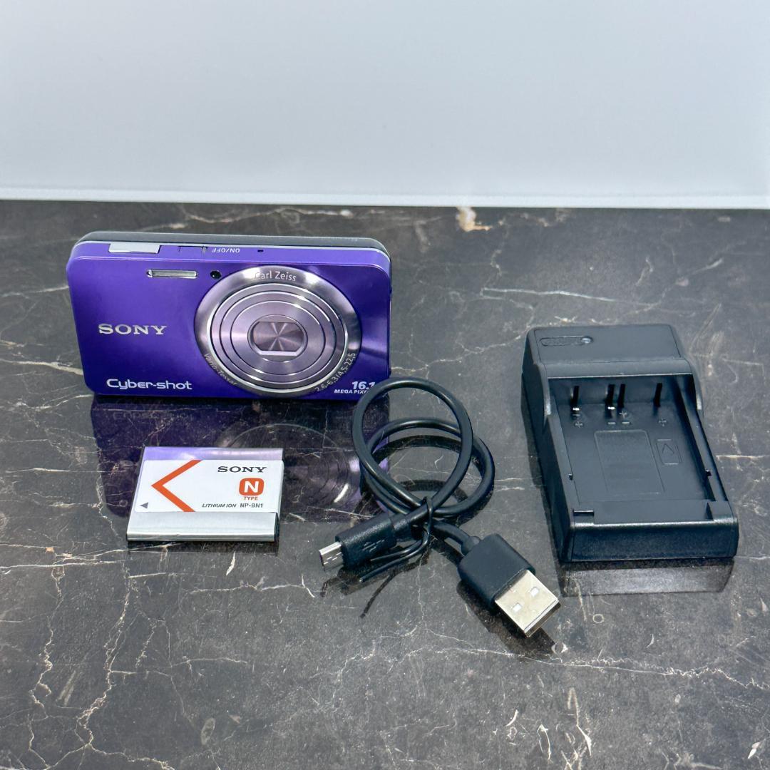 SONY Cyber-Shot DSC-W570 バイオレット パープル