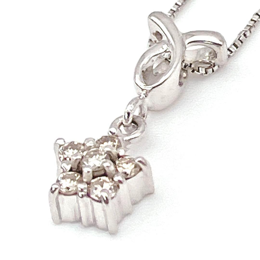 K10WG ダイヤモンド ネックレス|festaria Online Shop(フェスタ