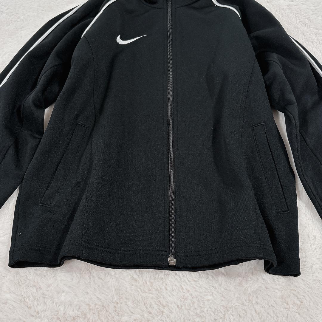 ナイキ】NIKE キッズ スポーツウェア ジャージ 長袖 ブラック