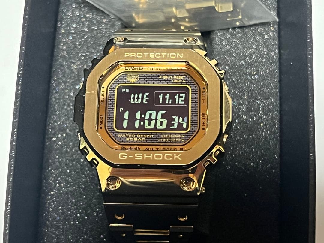 G-SHOCK GMW-B5000 ゴールド Bluetooth 電波ソーラー G-SHOCK GMW-B5000 ゴールド Bluetooth 電波ソーラー