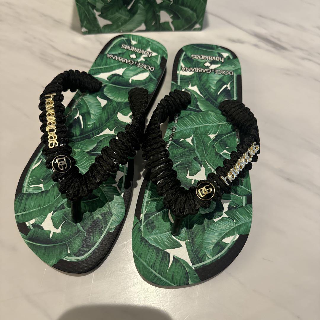 【送料込】DOLCE & GABBANA ラバー ビーチサンダル ビーチサンダル Dolce & Gabbana(ドルチェ&ガッバーナ) サンダル