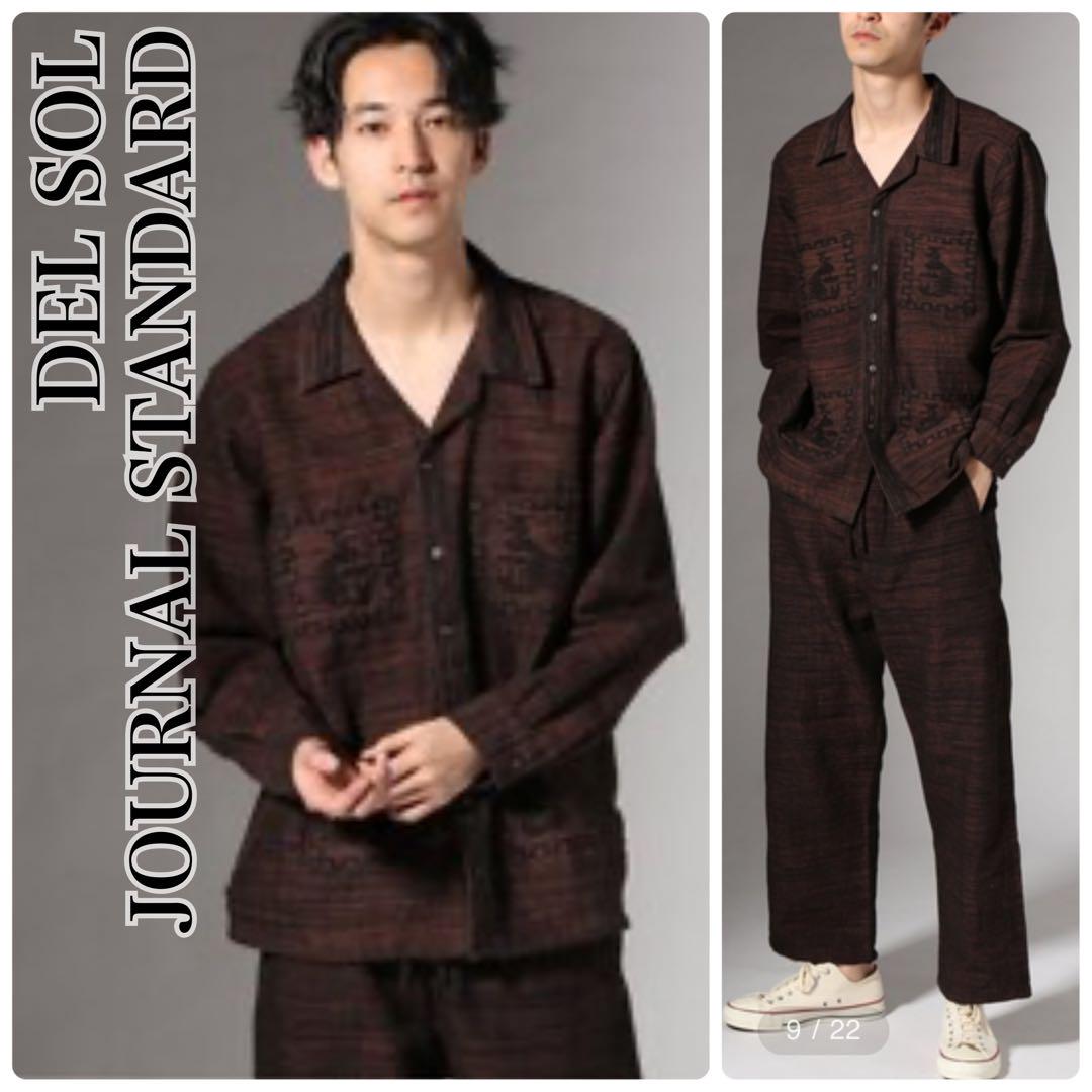 DELSOL ×JS別注 GUATEMALA quetzal ケッツアールシャツ