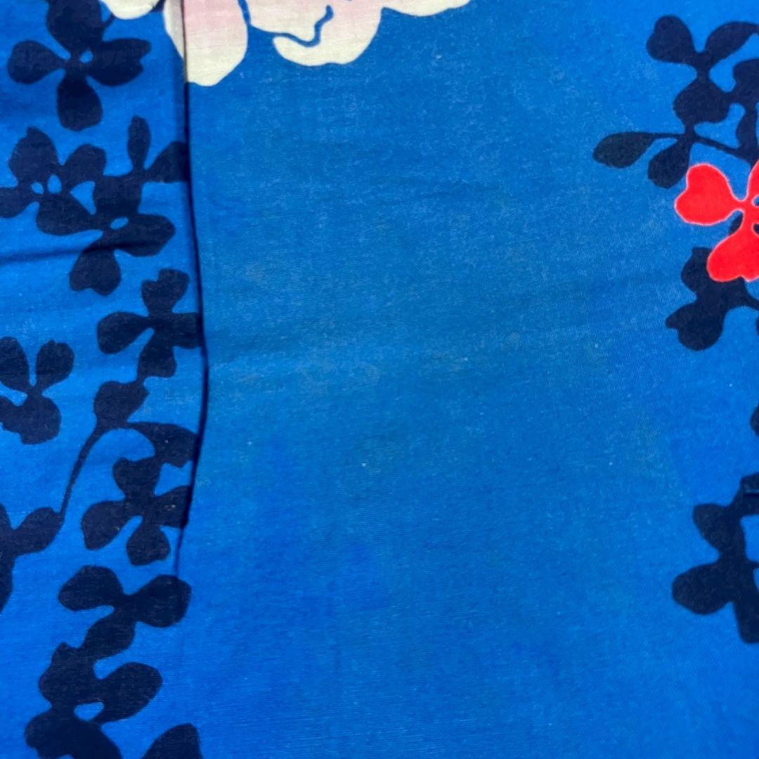 ［4879］浴衣 草花吉祥文様 綿 レディース 着物 ゆかた