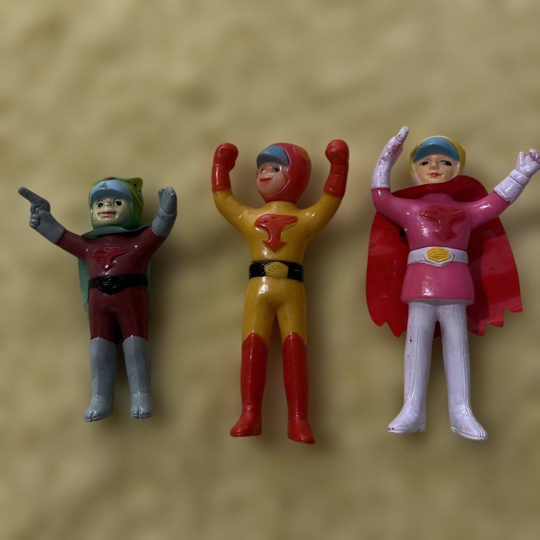 ム*ン様 【希少当時物】　ガッチャマンフィギュアセット