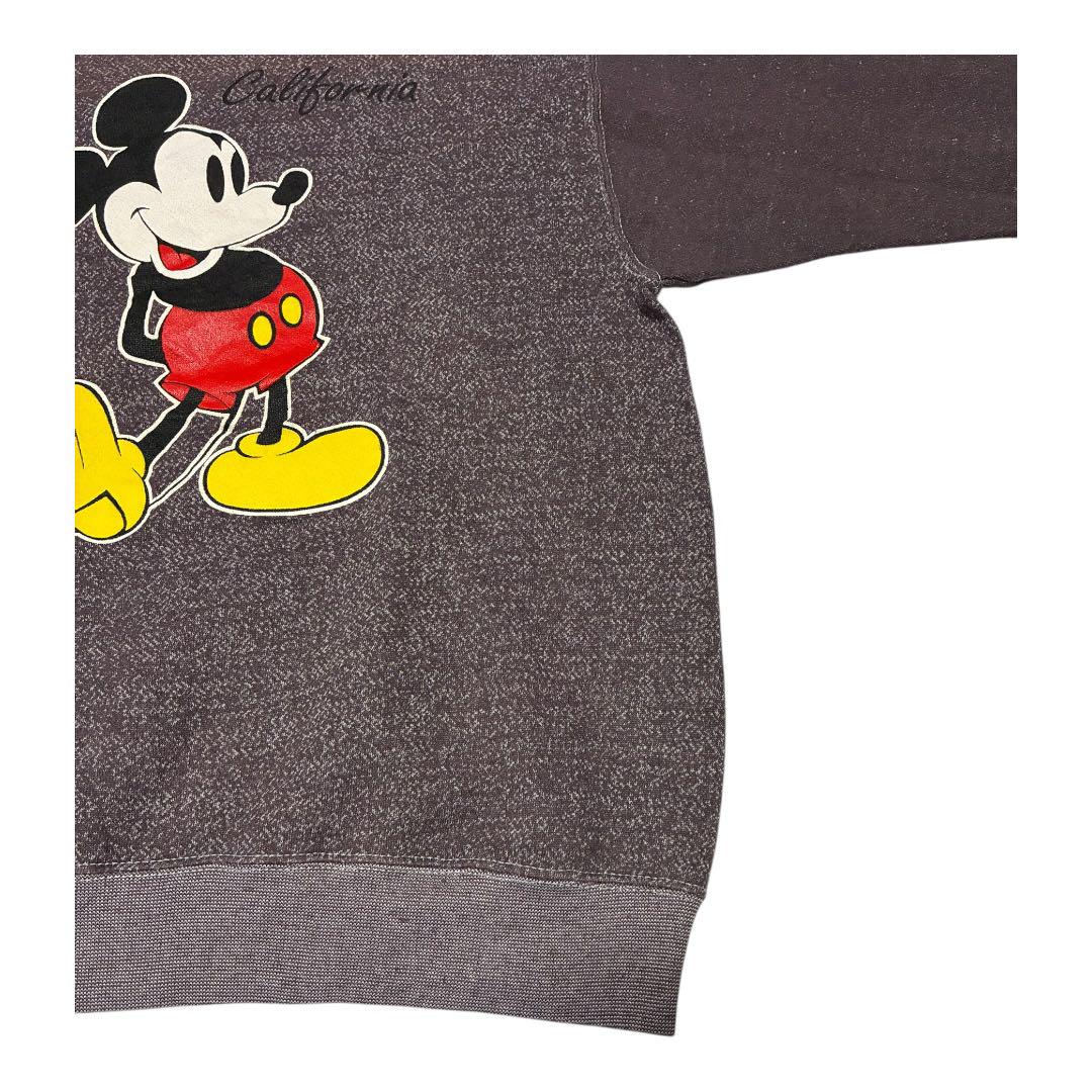 【専用】90s Velva Sheen スウェット Mickey 杢ブラウン M