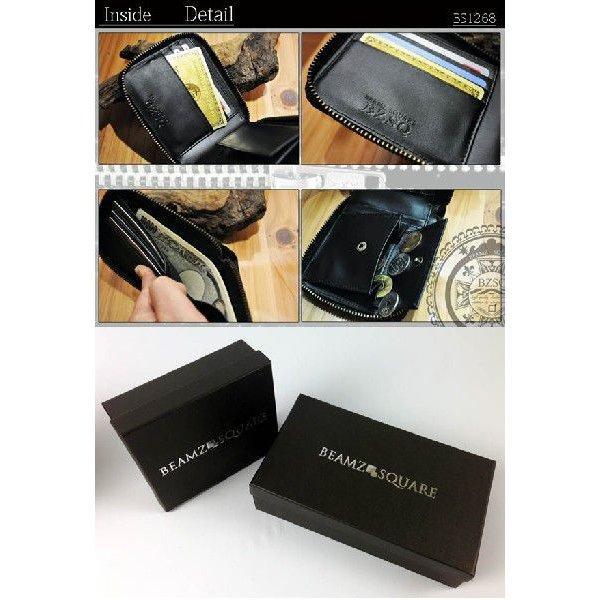 ■新品　送料込み■馬革ホースハイド　男女兼用　ビルフォード　ショートウォレット黒