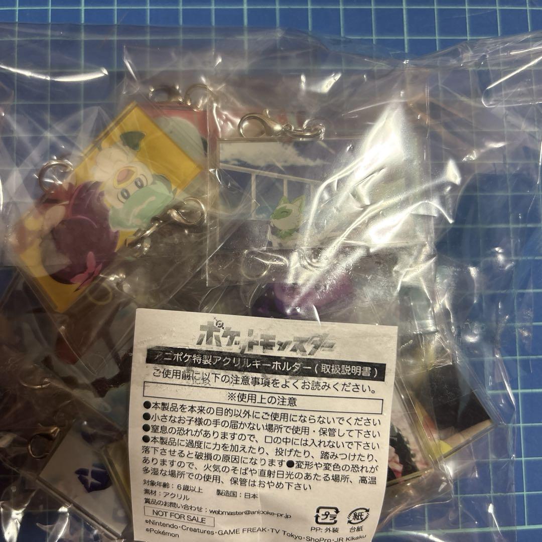 ポケットモンスター アニポケ アメジオ つながるアクリルキーホルダー ポケットモンスター アニポケ アメジオ つながるアクリル