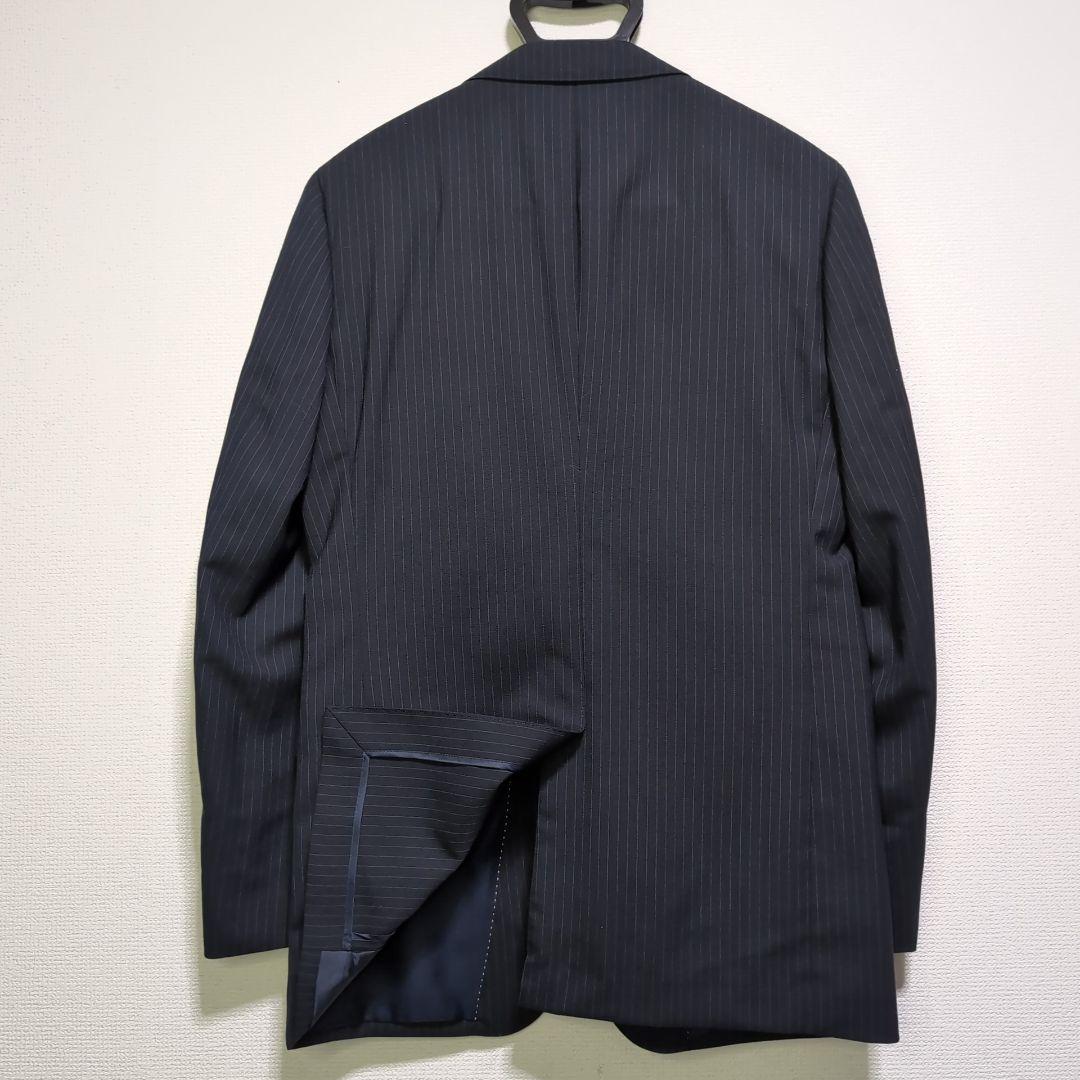 ほぼ新品✨️スーツカンパニー　稀少　大きい　XＬ　ネイビー　伸縮性　セレモニー