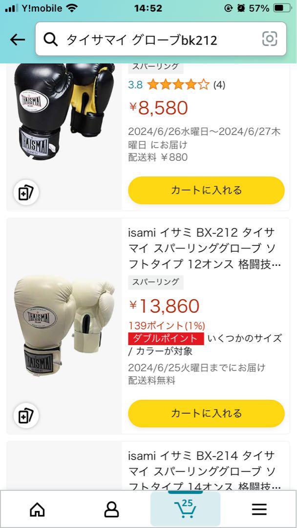 Isami イサミ BX-212 タイサマイ グローブ　ソフトタイプ 12オンス
