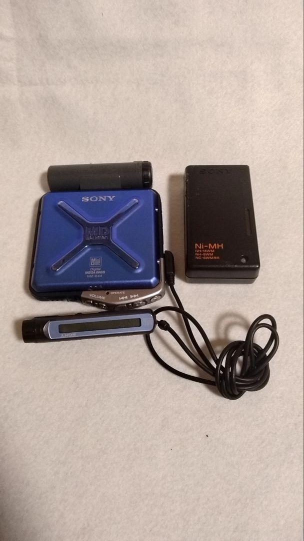 SONY ソニー MDウォークマン MEGABASS MZ-E44 動作確認済 Yahoo!オークション -「sony mz-e44」の落札相場・落札価格