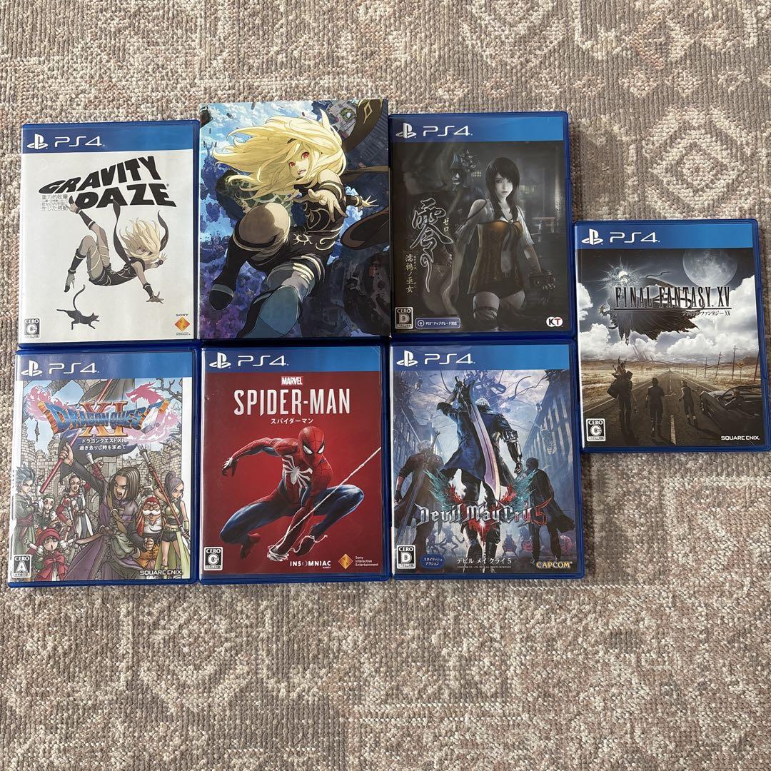 ps4 ソフト まとめ売り7本セット