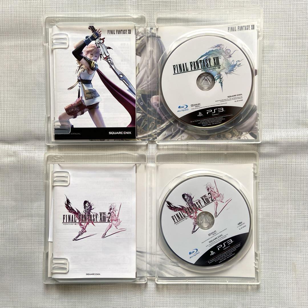 プレイステーション3 本体 すぐ遊べるセット 箱 説明書 FF13、13