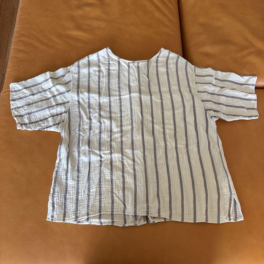 gelato pique ストライプ ルームウェア ONE SIZE美品 gelato pique パジャマ ルームウェア ストライプワンピース