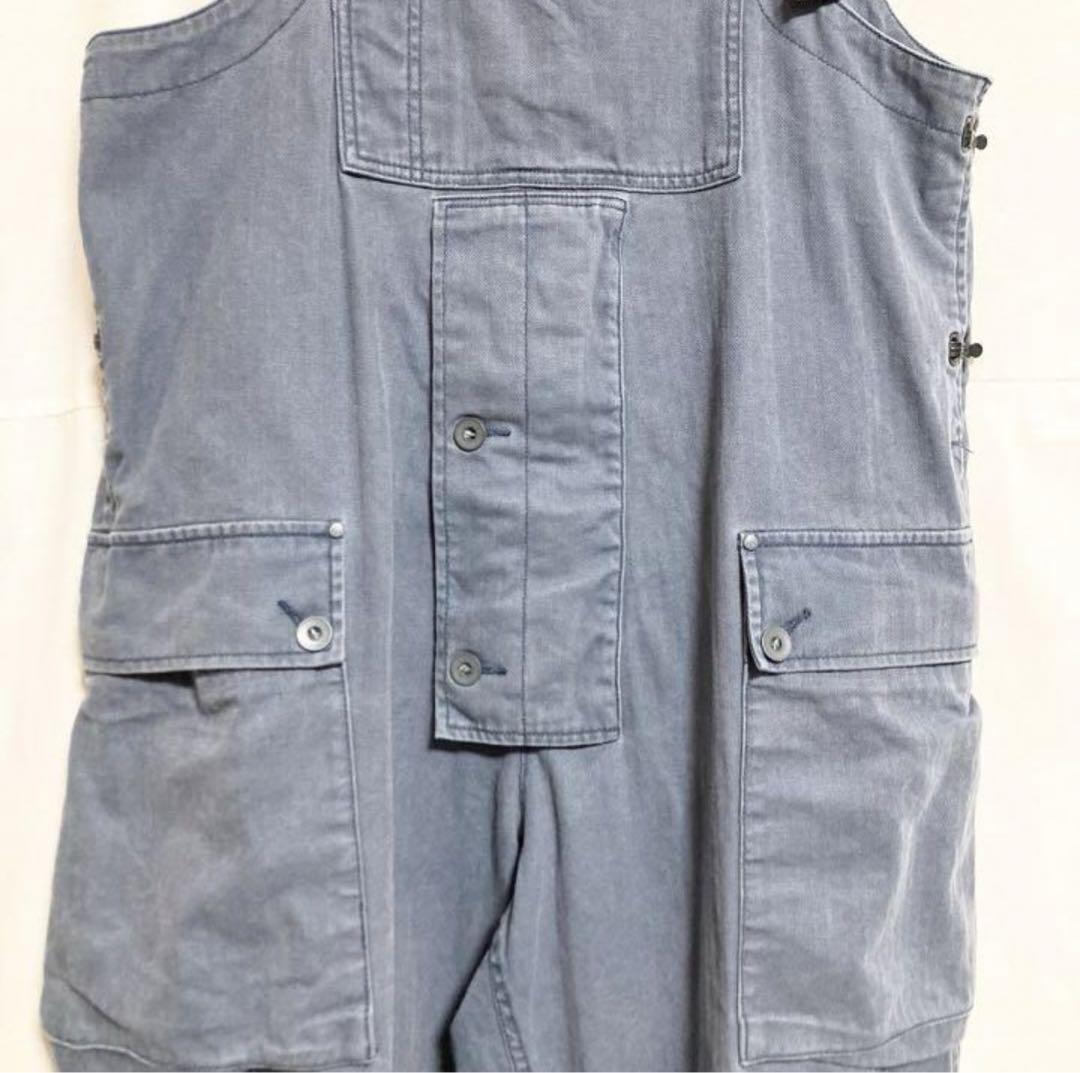 NIGELCABOURN × LYBRO  NAVAL DUNGAREE