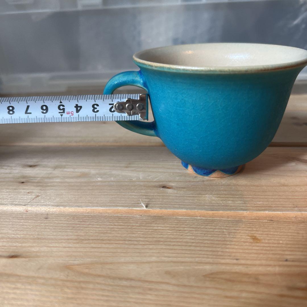 大嶺工房 大嶺 實清 ペルシャブルー ティーカップセット ペルシャ