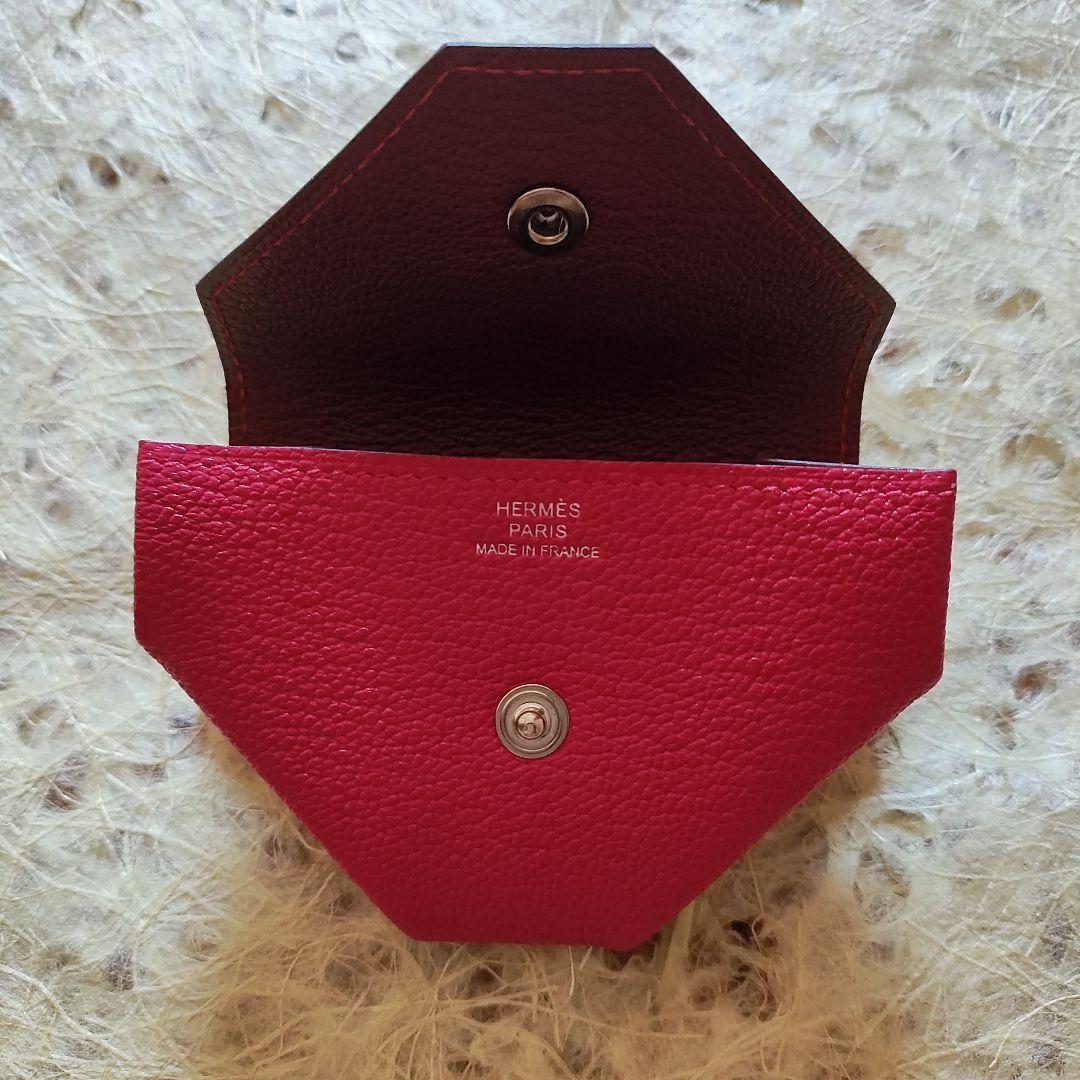 ★HERMES★ ピンクレザーコインケース！！