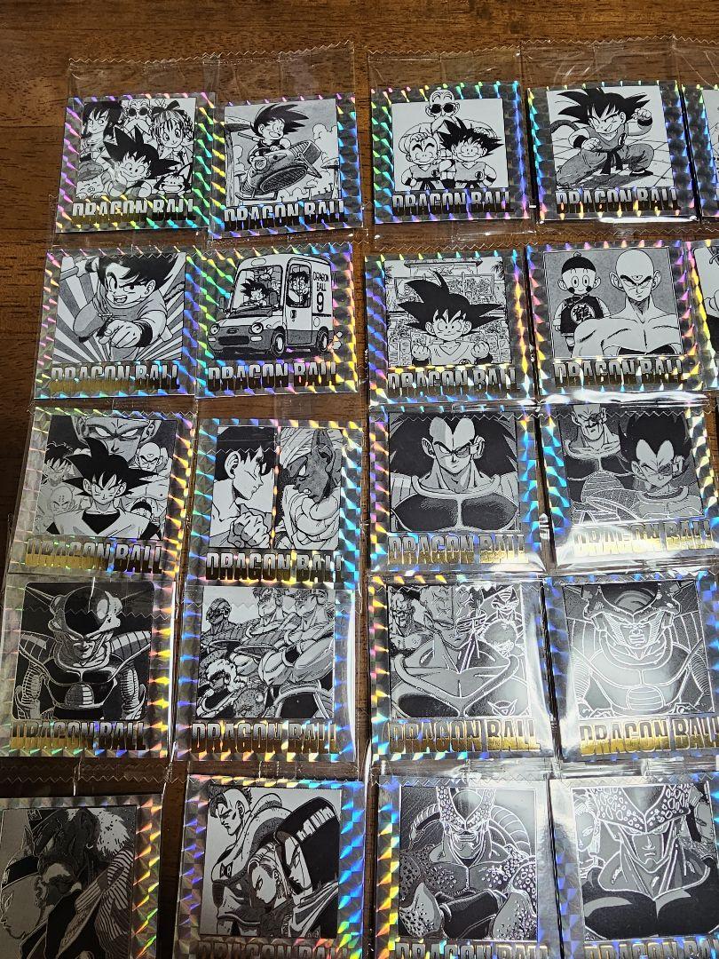 ドラゴンボール　ウエハース　40周年記念　シール　全種類　42種　コンプリート