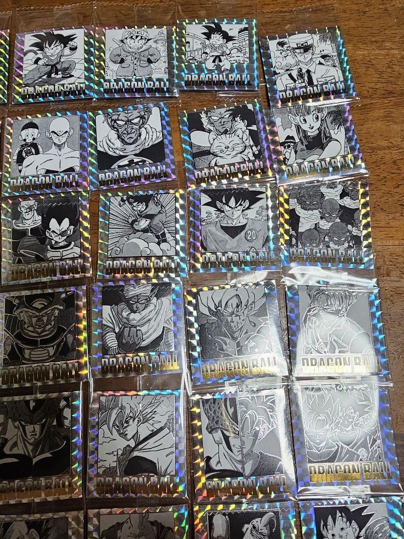 ドラゴンボール　ウエハース　40周年記念　シール　全種類　42種　コンプリート
