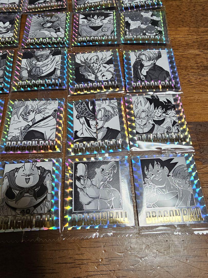 ドラゴンボール　ウエハース　40周年記念　シール　全種類　42種　コンプリート