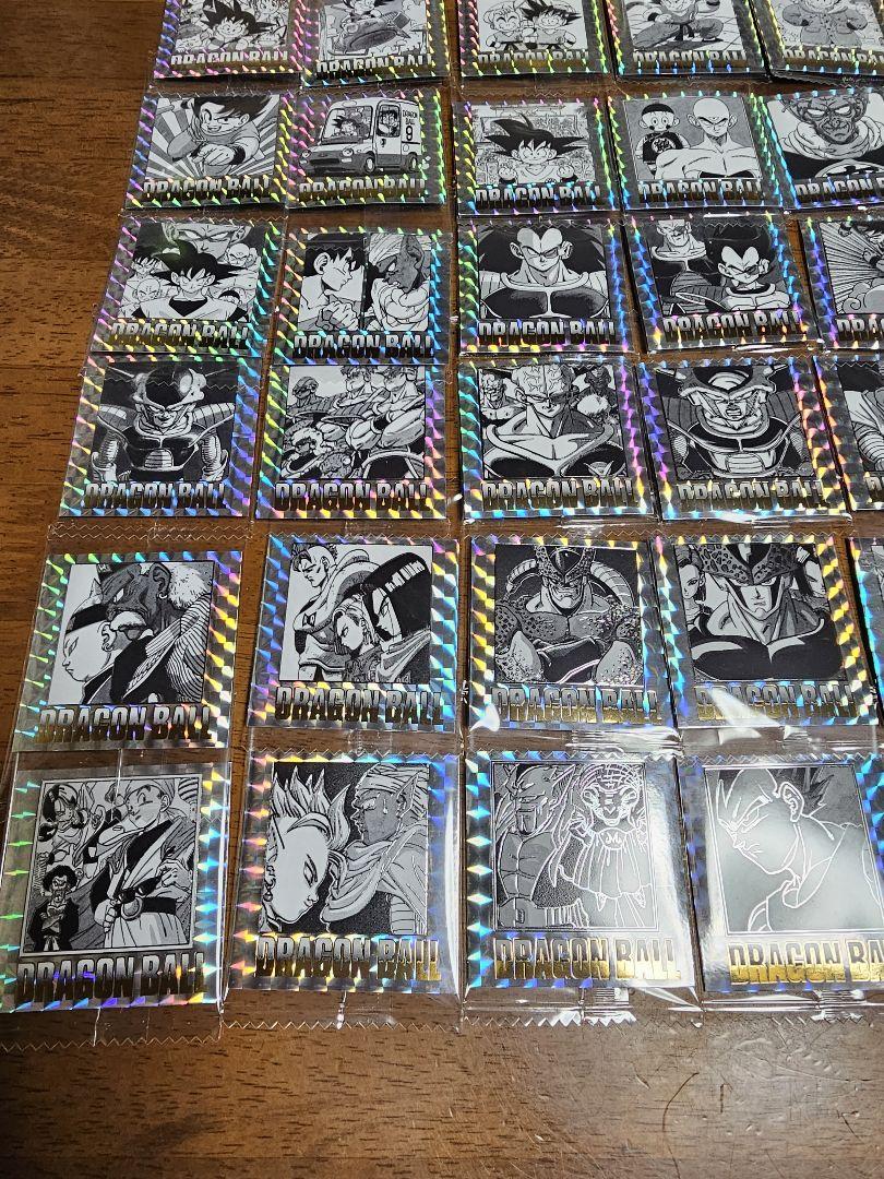 ドラゴンボール　ウエハース　40周年記念　シール　全種類　42種　コンプリート