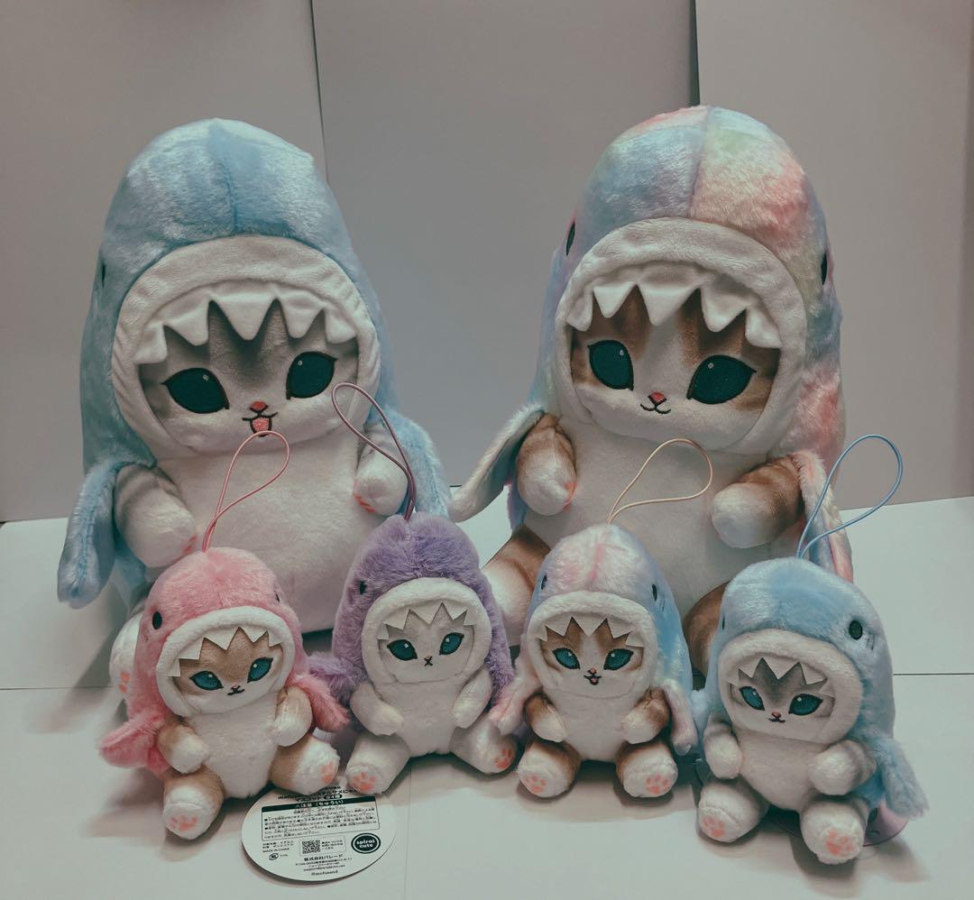 モフサンド mofusand パステルサメにゃんBIGぬいぐるみ マスコット