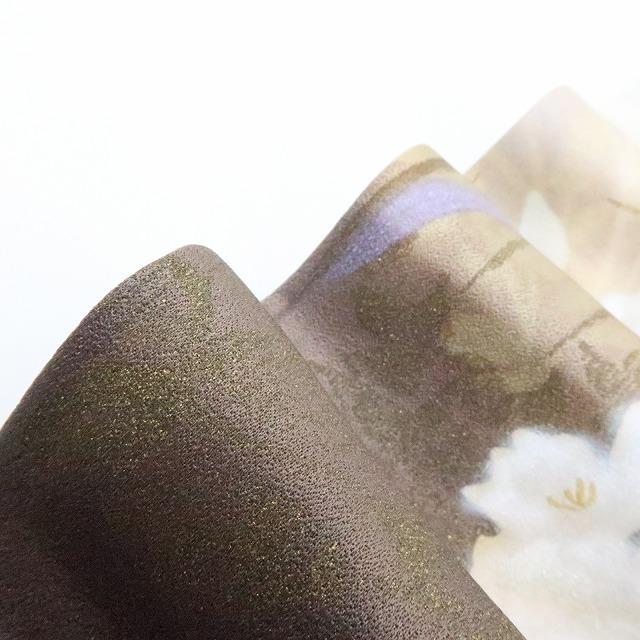m625＊正絹 作家物落款 手縫い仕立て 訪問着