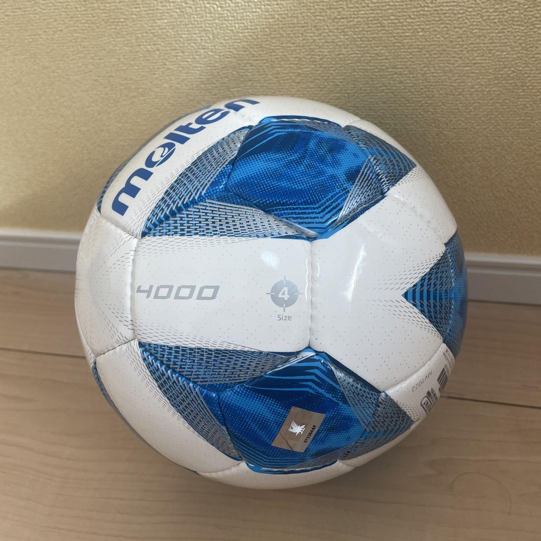 新品未使用 molten サッカーボール 4000 サイズ4 JFA承認