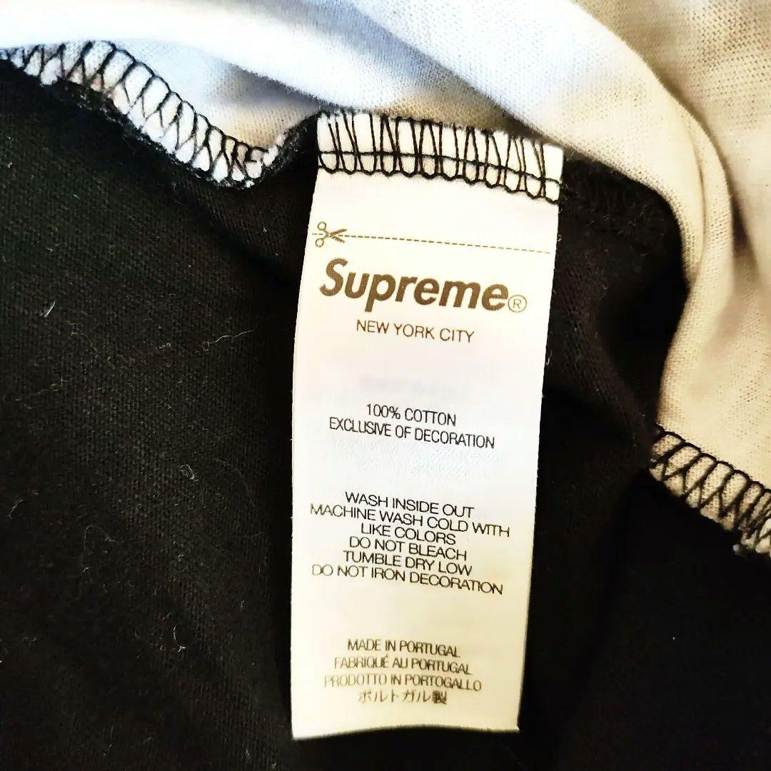 赤　SUPREME 長袖 Tシャツ