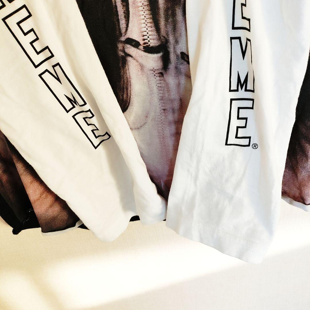 赤　SUPREME 長袖 Tシャツ
