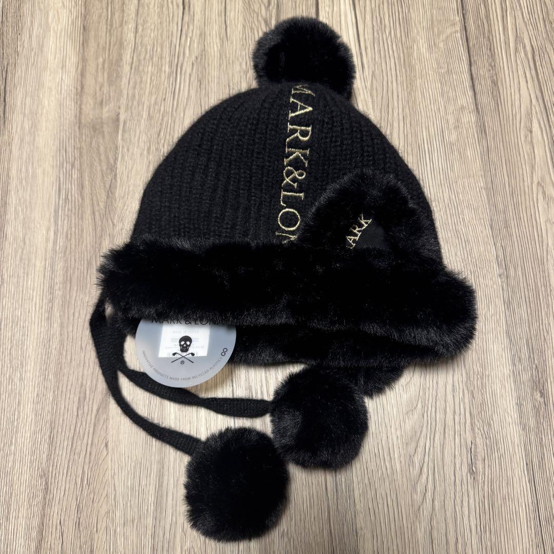 【定価28,600円】MARK&LONA Jennie Fur Knit Cap