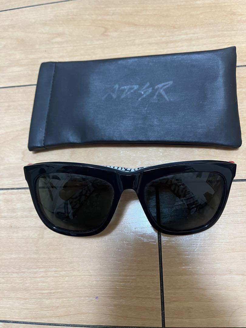 日本最級 A.D.S.R サングラス 赤 ウェリントン ATKINS