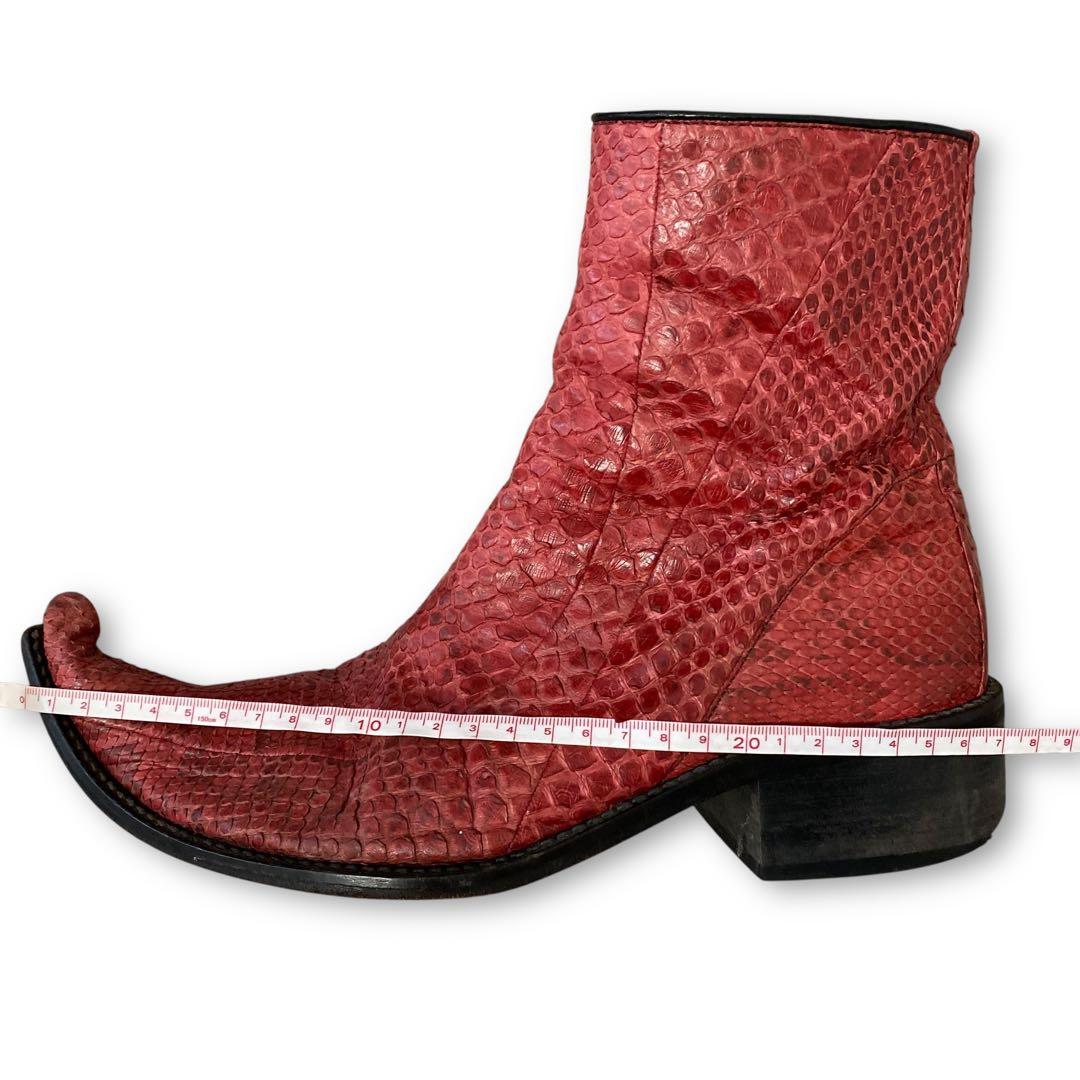 5351 POUR LES HOMMES python leather boot
