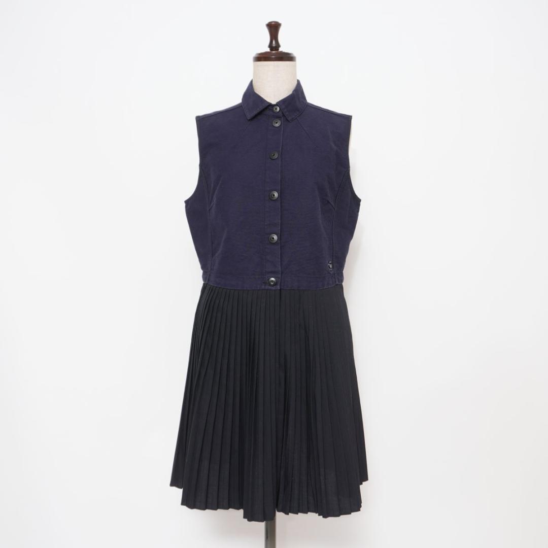 美品 G-STAR RAW ドッキングワンピース ネイビー サイズM*GD109