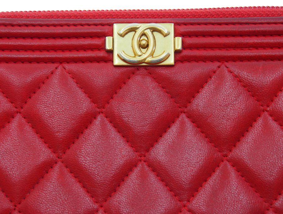 ボーイ シャネル マトラッセ 長財布 ジップウォレット BOY CHANEL ボーイ シャネル マトラッセ 長財布 ジップウォレット BOY CHANEL