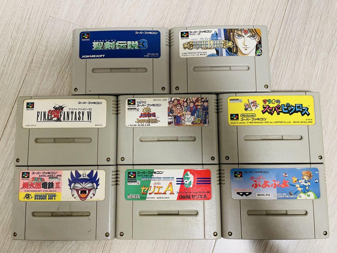 スーパーファミコンソフト8本セット
