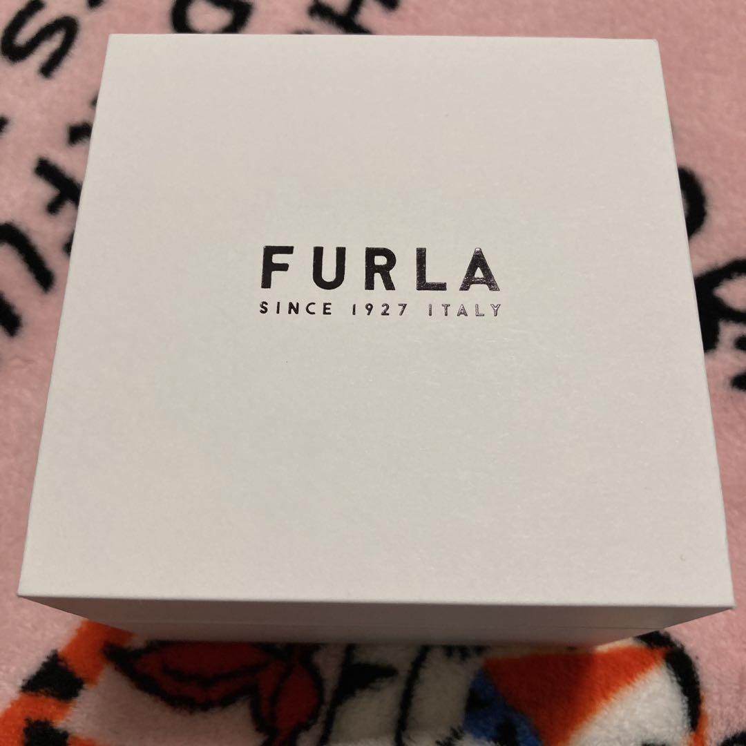 FURLA ローズゴールド ネイビー 時計