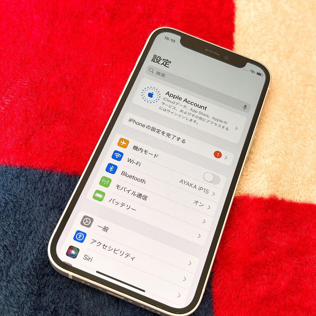 Apple iPhone12 mini ホワイト SIMフリー