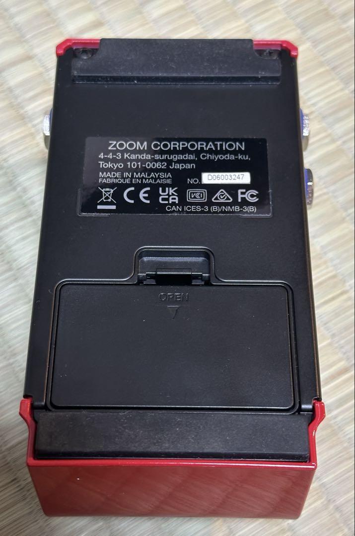 ZOOM ズーム ベース用 エフェクター MS-60B+