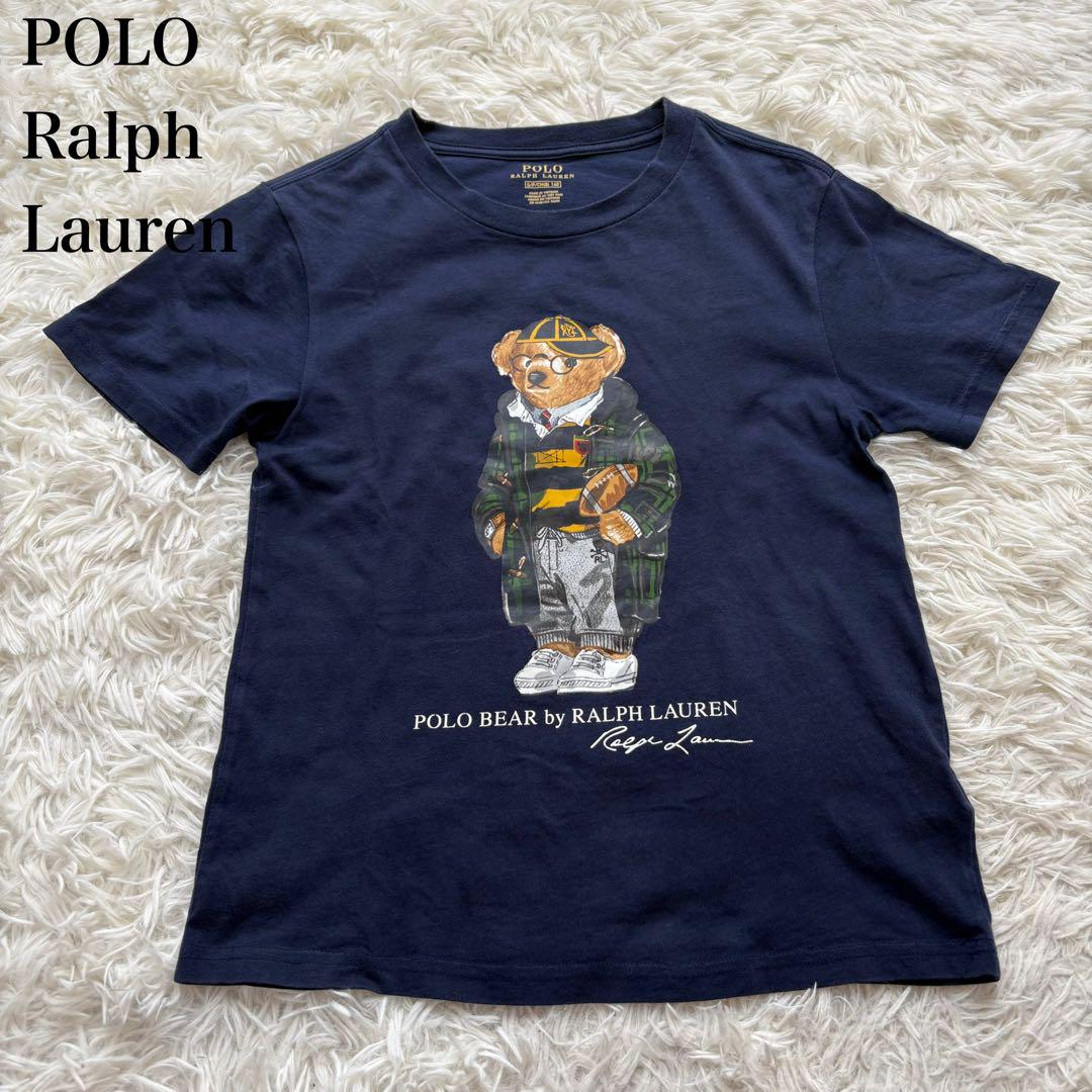 美品 ラルフローレン 定価9,890円 ポロベア ネイビー150㎝
