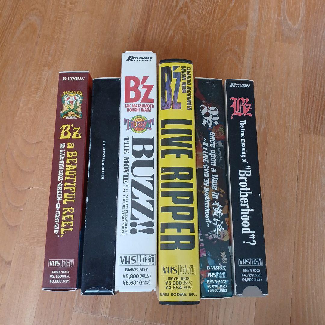 B'z VHSコレクション 6本セット - メルカリ