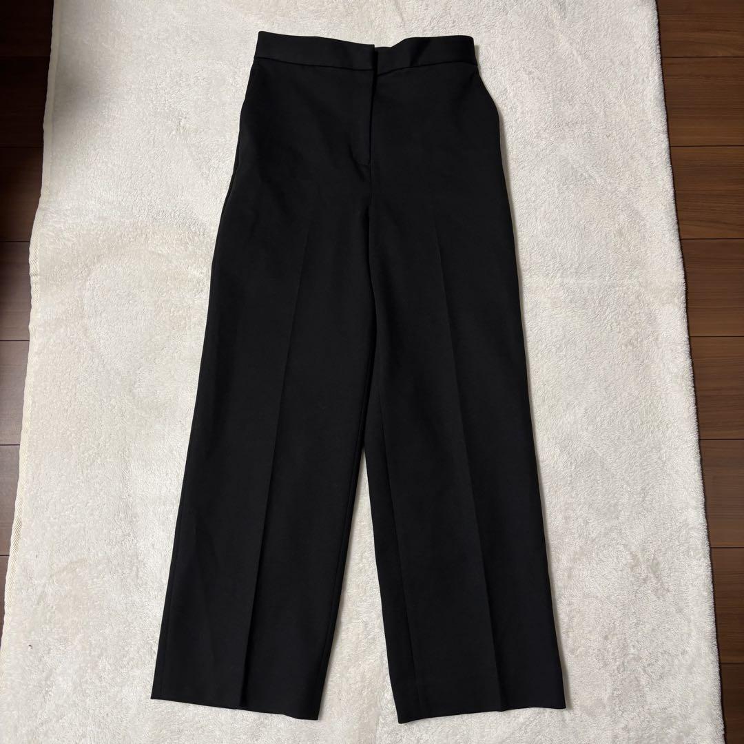 ✨極美品✨ORIHICA オリヒカ　スーツ　ダブル　パンツ　ブラック　銀ボタン