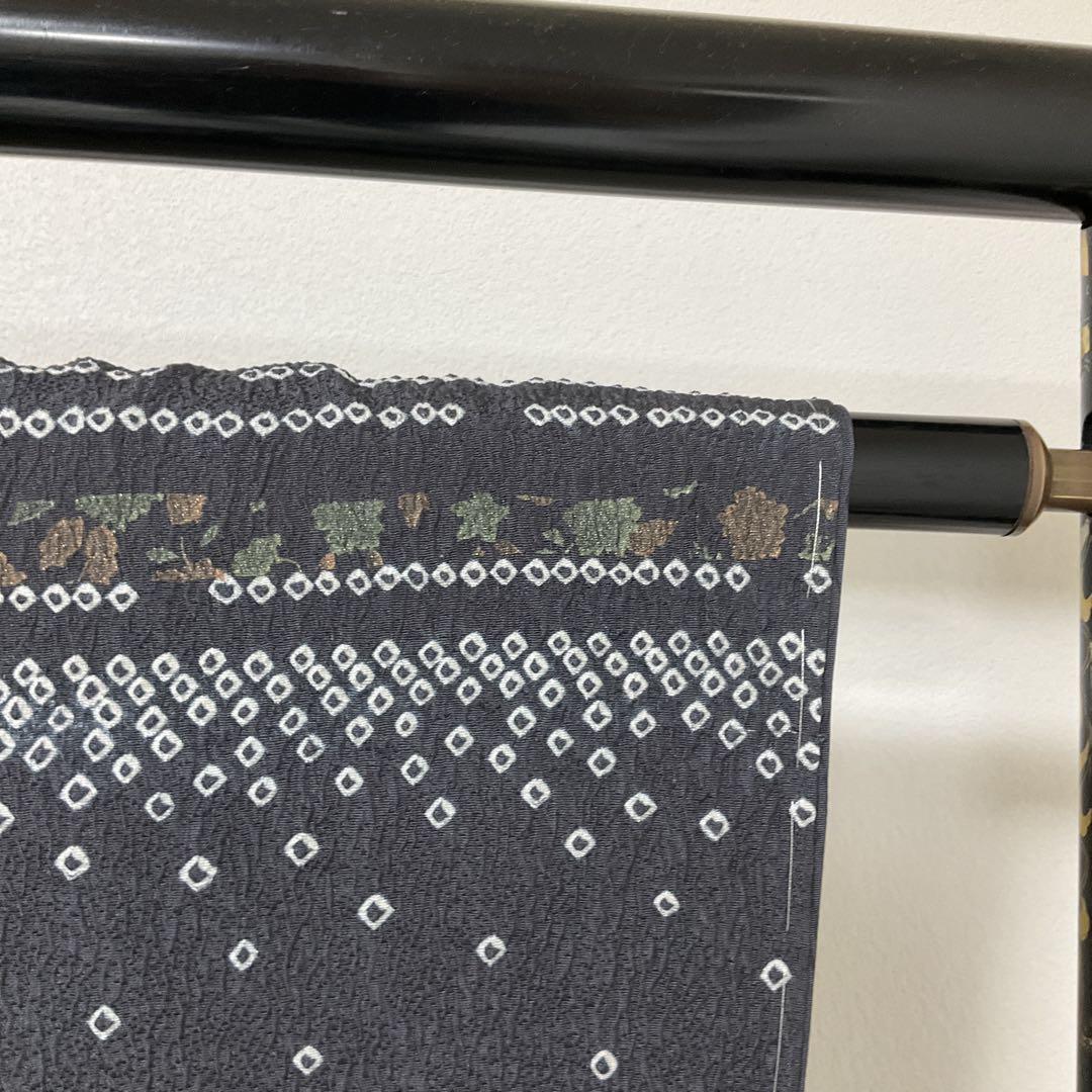 No.2430 未使用シリーズ正絹相良刺繍絞り訪問着　美品