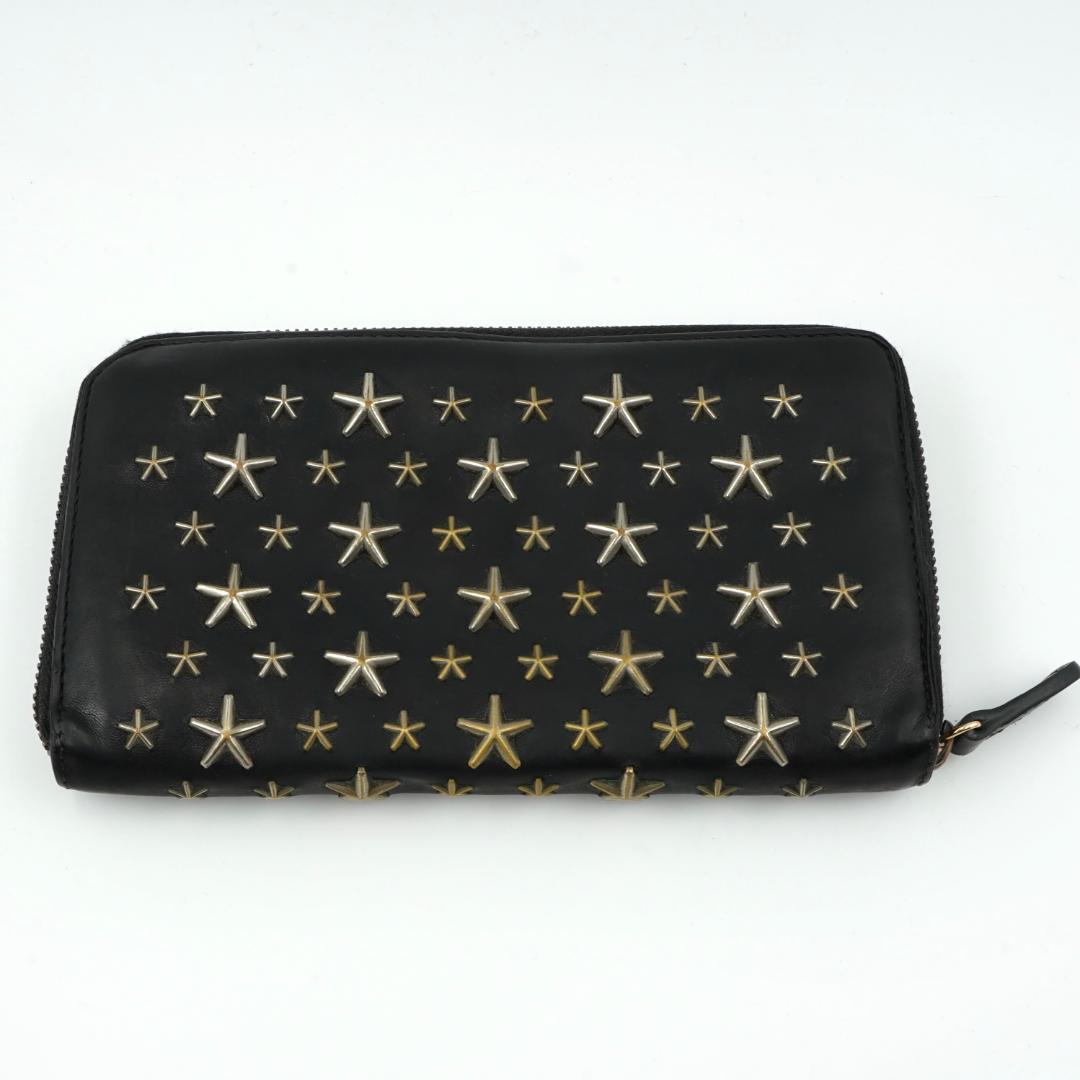 公式ショップ公式ショップ✨極美品✨ JIMMY CHOO 長財布 スタッズ 星