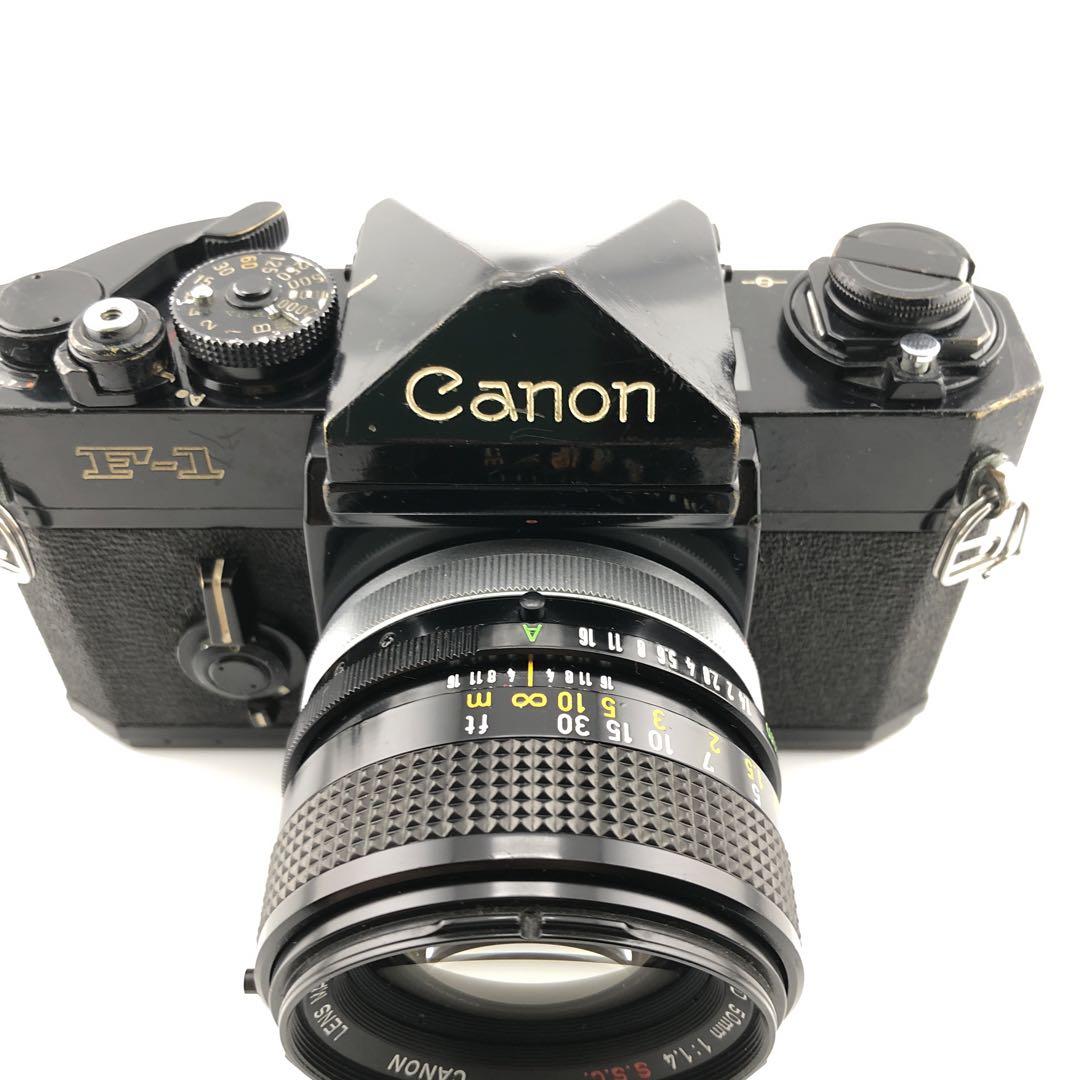 CANON F-1 初期型　FD 50mm f1.4 s.s.c.