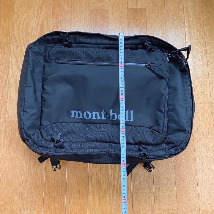 モンベル（montbell)　トライパック　スリーウェイバッグ　ブラック